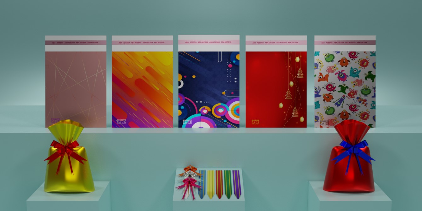 SACO DE PRESENTE E LAÇO FÁCIL